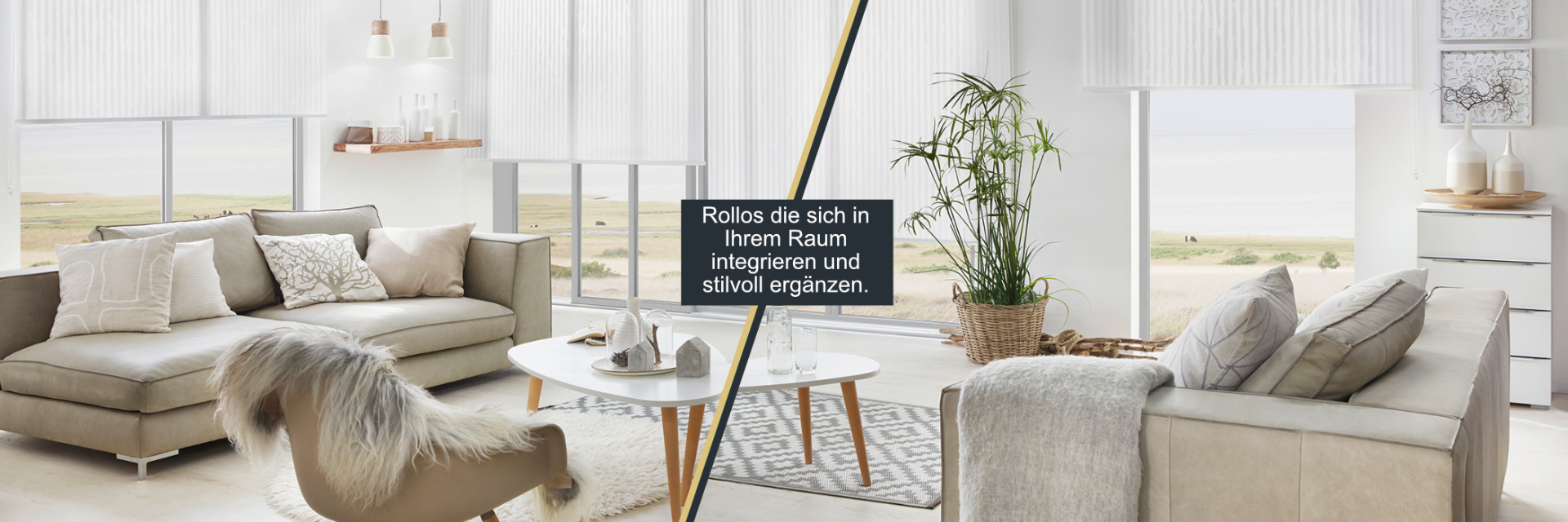 ondeco Rollo für Wand-Deckenmontage, Design Cool Sichtschutz,  Seitenzugrollo Sonnenschutz Fenster innen lichtdurchlässig und Blickdicht -  Grau 